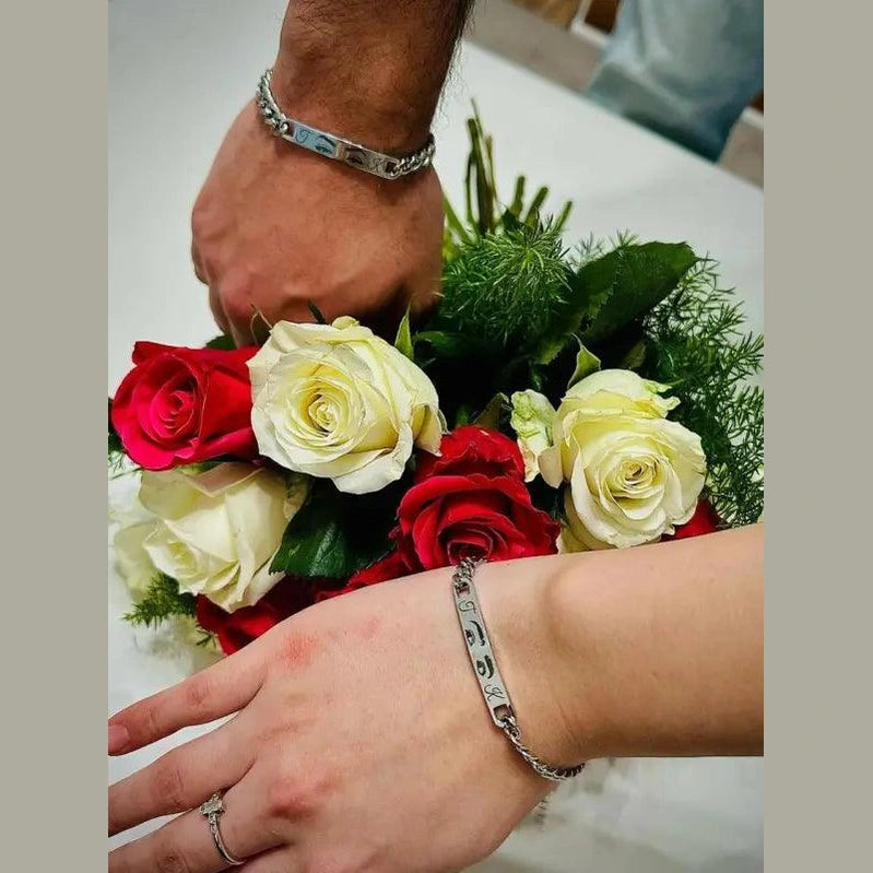 2 Augen Armbänder - ForeverEngraved