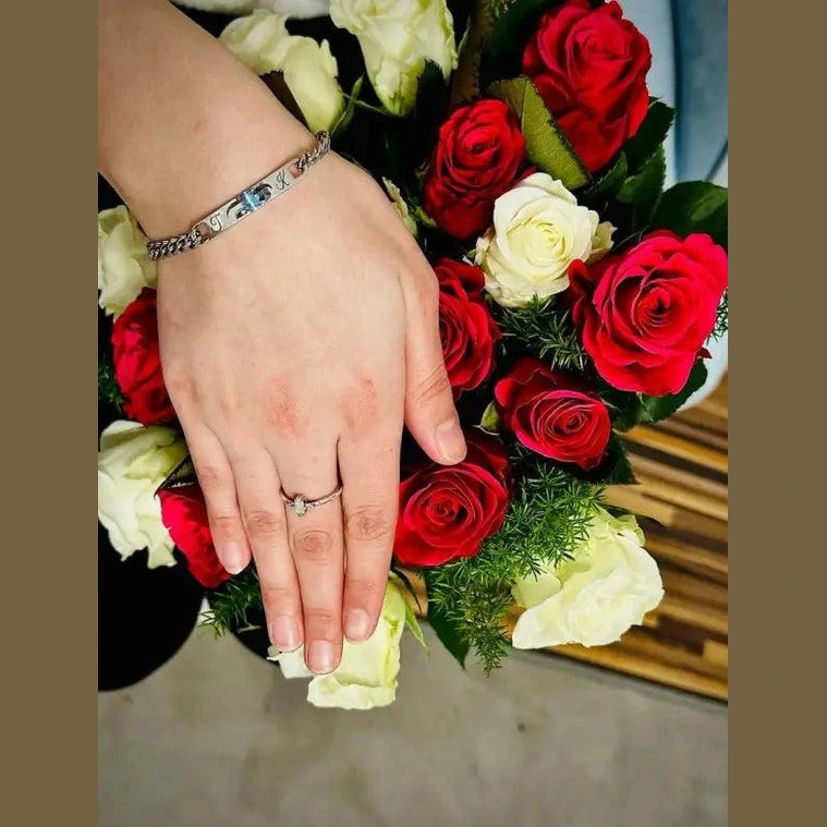 Personalisiertes Augenarmband Einzeln - ForeverEngraved