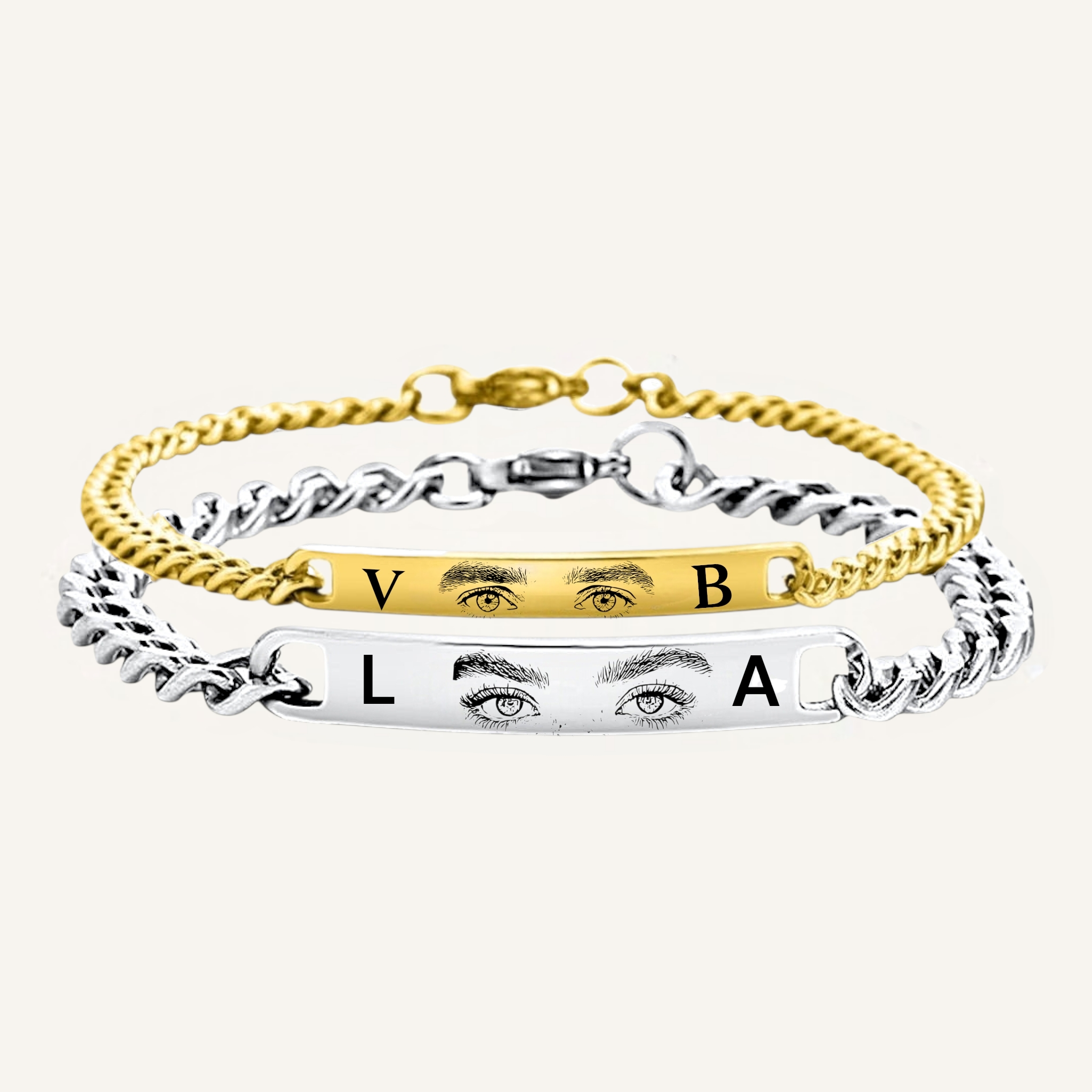 Augen Partnerarmbänder