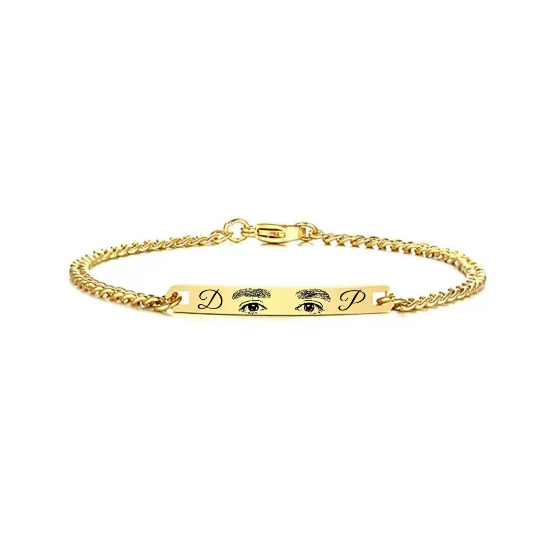 Personalisiertes Augenarmband Einzeln