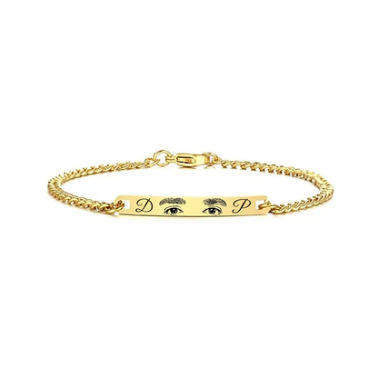 Personalisiertes Augenarmband Einzeln