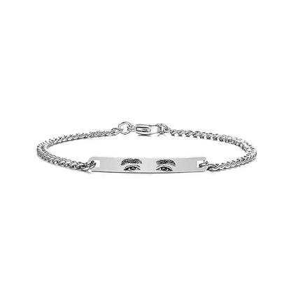 Personalisiertes Augenarmband Einzeln