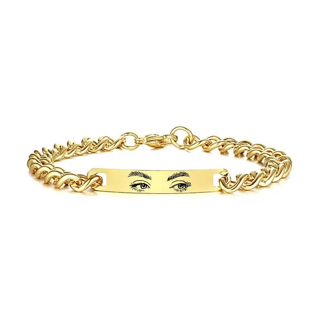 Personalisiertes Augenarmband Einzeln