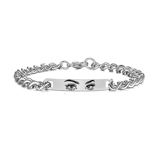 Personalisiertes Augenarmband Einzeln