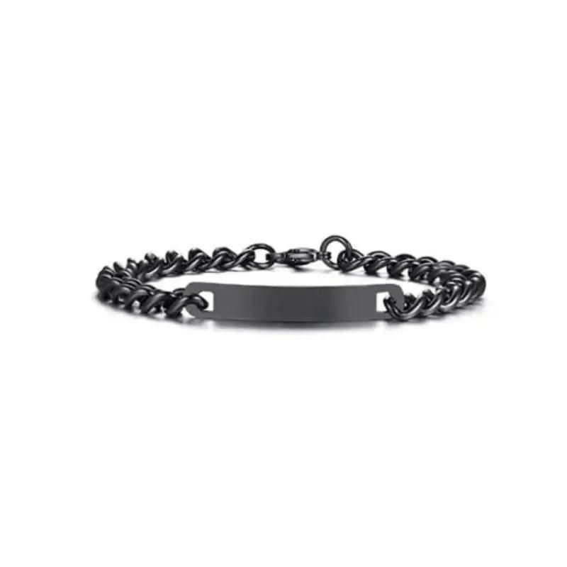 Einzelnes Gravur Armband Breit - ForeverEngraved