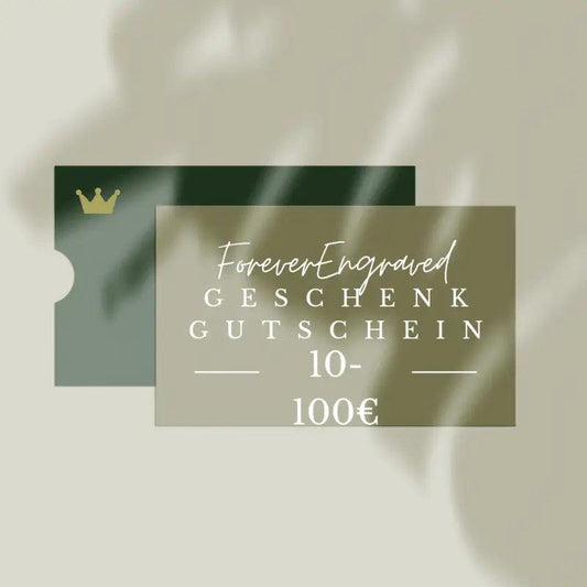 ForeverEngraved - Geschenkgutschein - ForeverEngraved