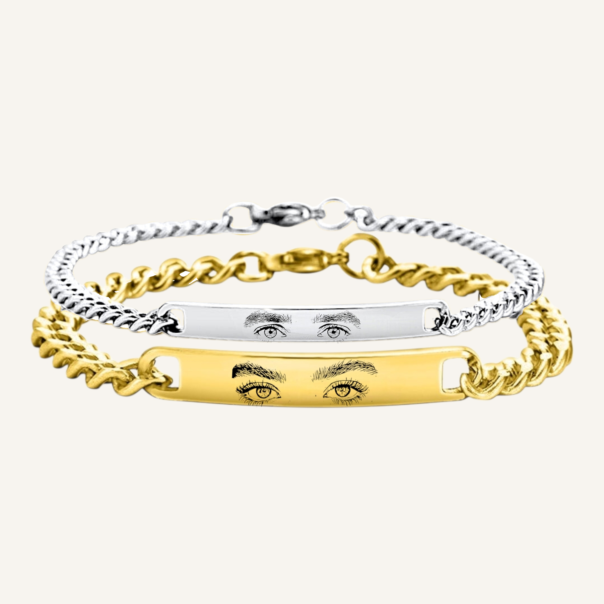 Augen Partnerarmbänder
