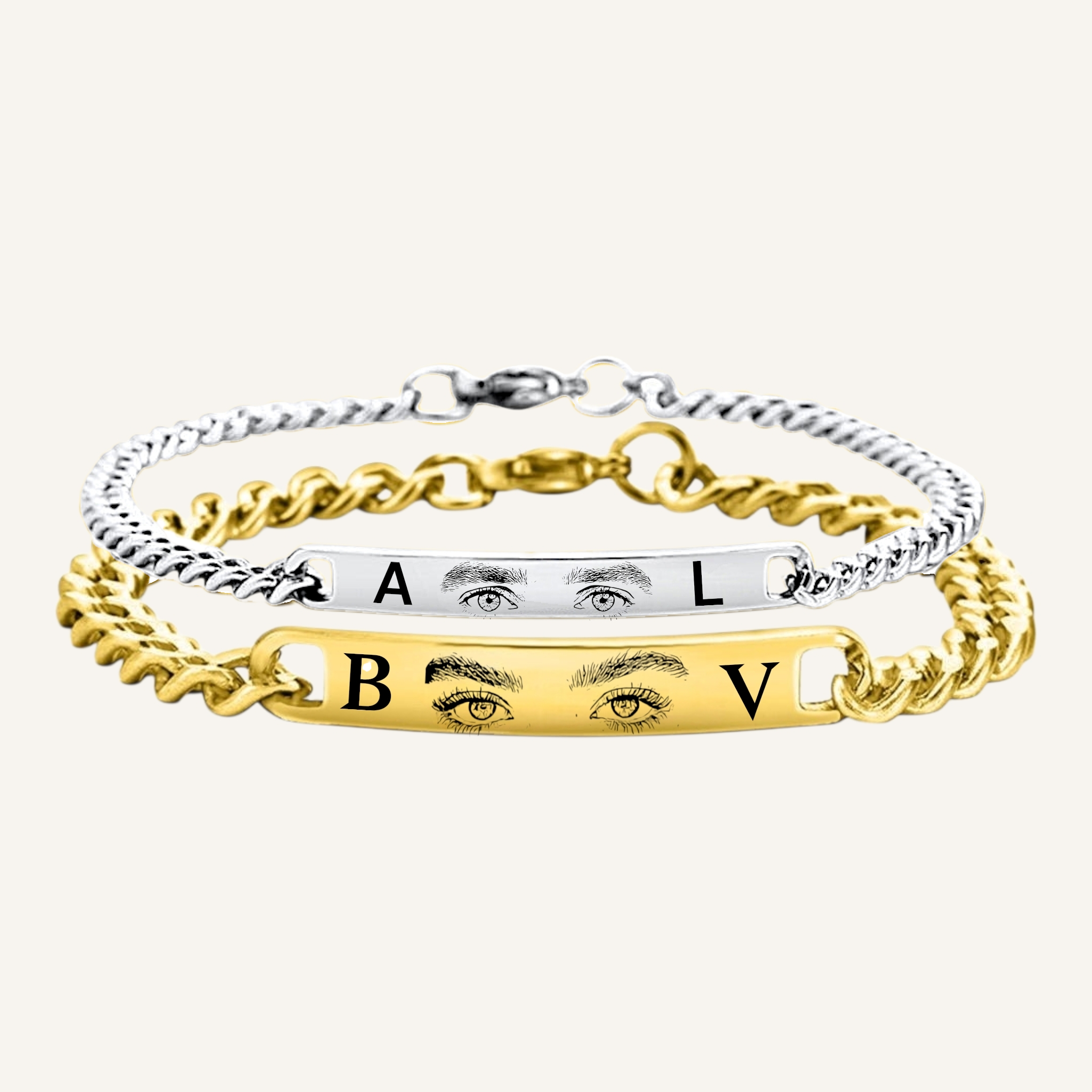 Augen Partnerarmbänder