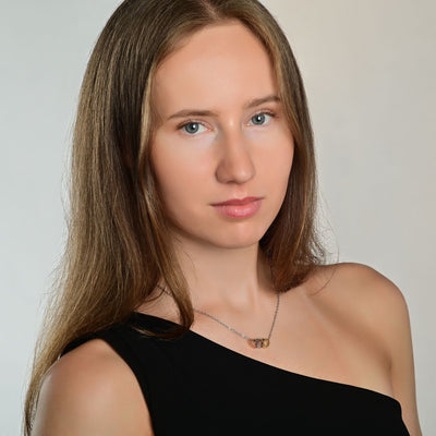 Akzent Halskette „Aurelia“ mit Herzanhängern – Edelstahl, Tricolor ❤️✨ Foreverengraved