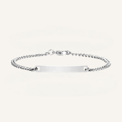 Schmales Gravur-Armband aus Edelstahl