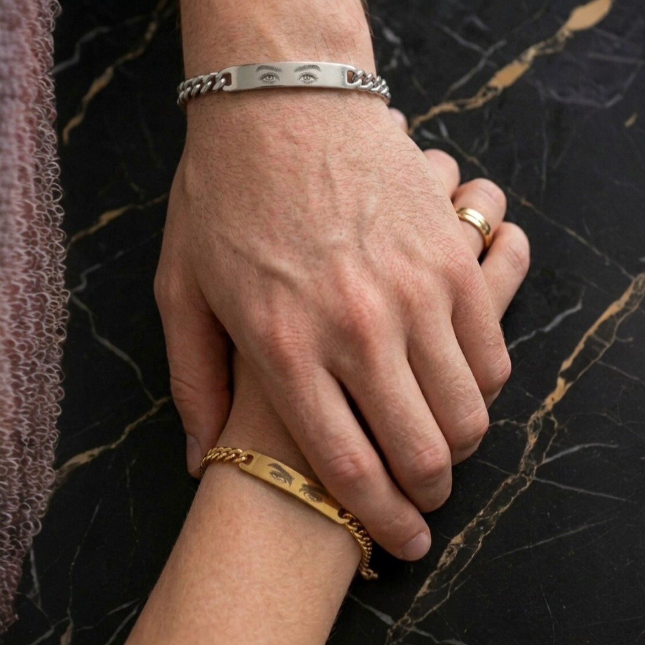Augen Partnerarmbänder