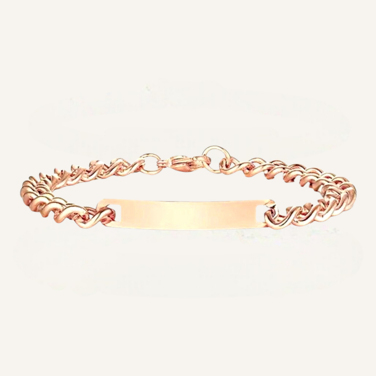 Armband mit Name, Datum oder Wunschtext graviert