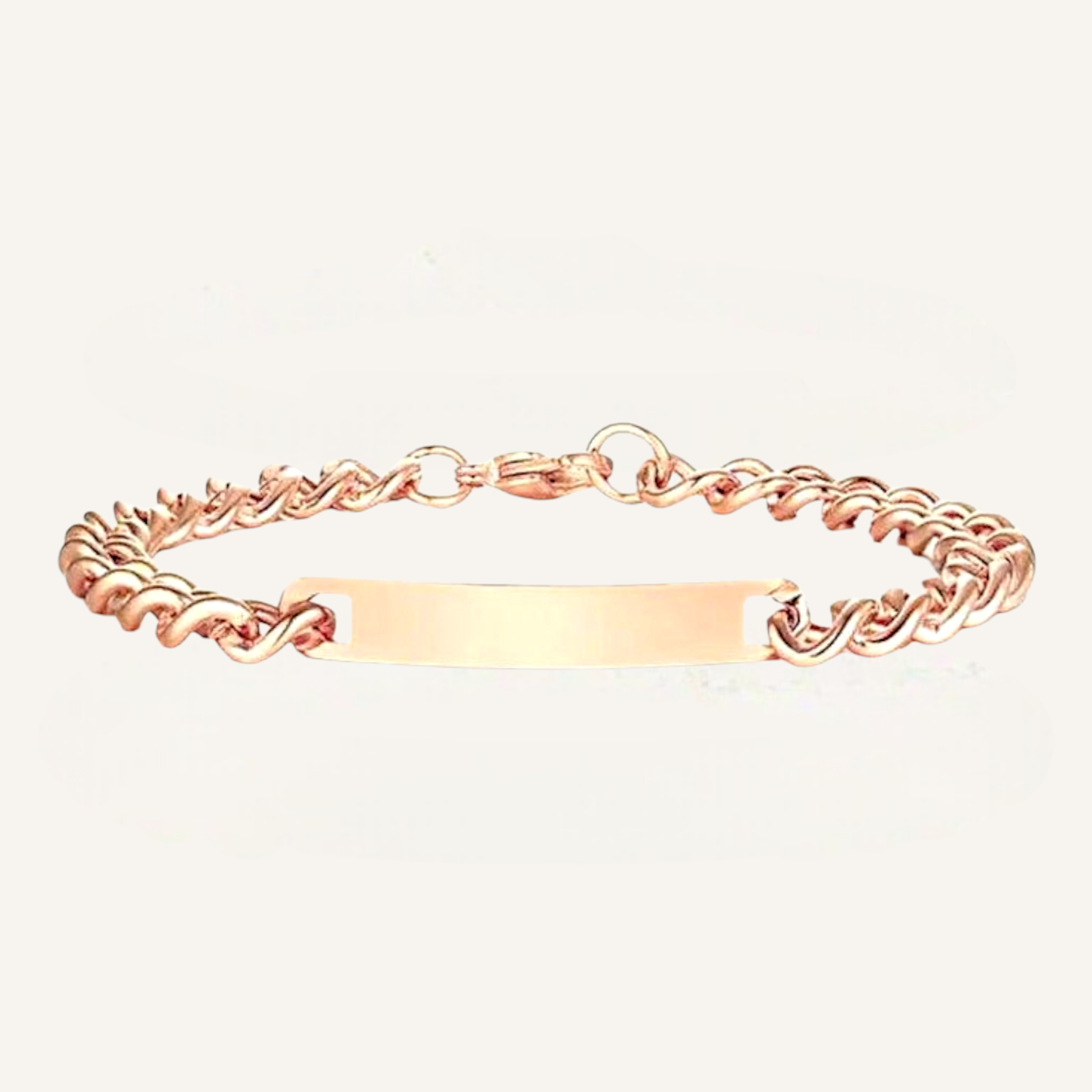 Einzelnes Gravur Armband Breit